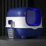 Automatic Deodorizing UV Cat Litter Box - Spacious, Enclosed, and Anti-Splash - Image 4