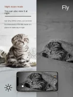 Cat Companion Intelligent Robot With A Mobile Monitoring Camera and Two-Way Voice Feeding - Image 6
