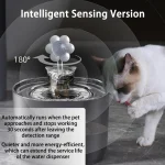 Cat Water Fountain Auto Filter With USB Which Recirculates Filtered Drinking Water for Cats - Image 5