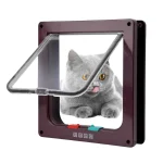 Kitten Safety Pet Door | 4-Way Locking Weatherproof Dog or Cat Flap