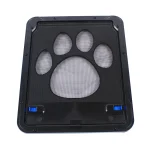 Cat Screen Door With Lockable Magnetic Flap - Image 5