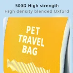 Large Capacity Foldable Cat For Transporting In a Breathable Case - Image 5