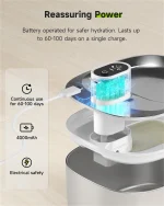 4L Wireless Cat Water Fountain With Auto Sensor - Image 4