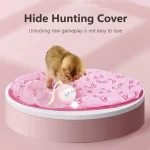 Interactive Cat Toy with Colorful LED Self Rotating Chase Game - Image 3