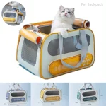Large Capacity Foldable Cat For Transporting In a Breathable Case