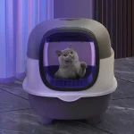 Automatic Deodorizing UV Cat Litter Box - Spacious, Enclosed, and Anti-Splash - Image 2