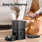 Smart Control Automatic Pet Feeder - Button Version, Dispenser for Cats and Dogs - Image 5