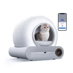 Automatic Smart Cat Litter Box Self Cleaning 65L App Control with Ionic Deodorizer Arenero Gato