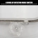 Interior Cat Door With Mute Opening Using Magnetic Latch Clear and 4 Locking Methods - Image 5