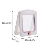 Wall Accesses Easy To Install Cat or Dog Door /Flap Designed For Freedom - Image 6