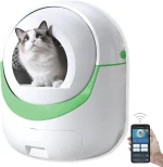2024 Automatic Self-Cleaning Cat Litter Box - Large, App Control, Safe Alert | USA