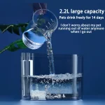 Cat Water Fountain Auto Filter With USB Which Recirculates Filtered Drinking Water for Cats - Image 3