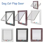 Cat Flap Door with 4 Way Security Lock